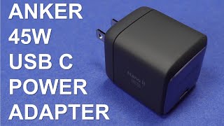 Anker 713 Nano II 45W Power Adapter Review and Test [upl. by Sternberg716]