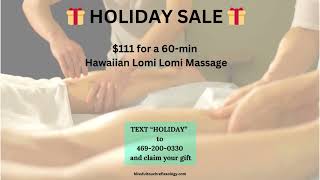 blissful touch body  reflexology holiday sale season giftideas giftsforher giftsforhim [upl. by Adolphe]