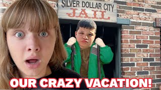 ONE CRAZY FAMILY VACATION Family Travel Vlog to Branson Missouri [upl. by Welbie]