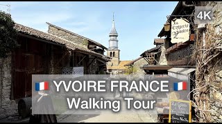 Visit Yvoire FRANCE 2024 in spring One of the Most Beatiful Villages in France Walking Tour [upl. by Loftis]