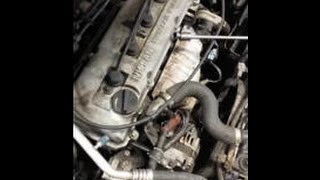 Nissan Altima with 24 Change the Drive belts and Front Crank seal [upl. by Thurmann]