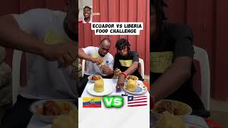 Ecuador vs Liberia  Egusi 🍲 soup Chicken 🍗 Food challenge showdown foodcompetition food [upl. by Clair518]