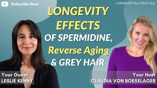 Gray Hair amp Aging How to Reverse It with Spermidine [upl. by Noyrb319]