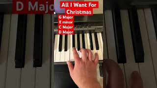 Its Christmas Time alliwantforchristmasisyou piano pianolessons [upl. by Winonah]