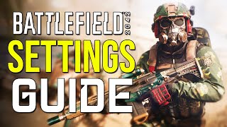 NEW Best Battlefield 2042 Settings Guide Season 7  Best Sensitivity Best Fov [upl. by Teerpnam]