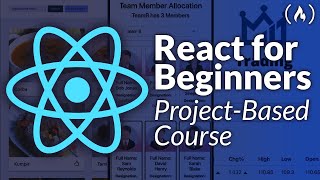 React JavaScript Framework for Beginners – ProjectBased Course [upl. by Llertnad]