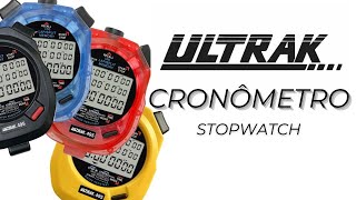 CRONÔMETRO ULTRAK 495 PROFISSIONAL STOPWATCH [upl. by Godrich]