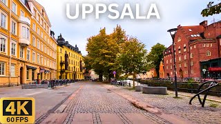 Driving in UPPSALA Sweden 🇸🇪  Charming City Tour in 4K 🚗 [upl. by Sebastien]