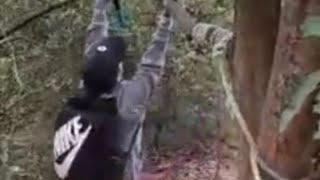 Josie Ambo is live Trying to be a Monkey while Hiking [upl. by Llednor]