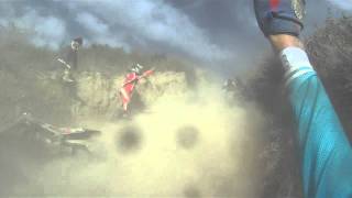 Huge Crash Glen Helen Pile Up WORCS Race 2 [upl. by Ultun724]