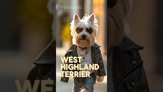 HILARIOUS  If Westies wore human clothes by The Maitrix westie dogcostume dogclothes shorts [upl. by Zasuwa779]