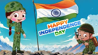 Chutki  Celebrating Independence Day in Dholakpur  Happy Independence Day  Cartoons for Kids [upl. by Vivle]