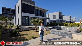 Didim de Satılık Yazlık Müstakil Villa  panoramik deniz manzaralı villa manzaralı [upl. by Ahsuat350]