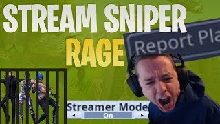 Fortnite Compilation  Dellor Rage  Stream Sniper Rage [upl. by Vanhomrigh]