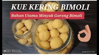 Kue Kering Bimoli  Minyak Goreng Bimoli  Biskuit Crispy  Blue Band  Kue Lebaran [upl. by Yanetruoc]