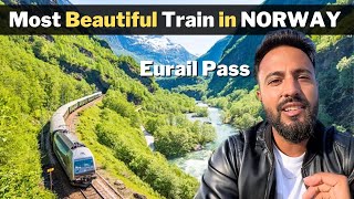 Taking the BEST TRAIN Ride in NORWAY  Oslo to Bergen  Eurail Pass [upl. by Cyrille]