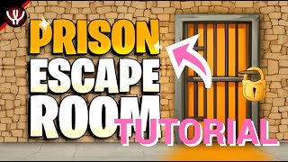 FortnitePRISON ESCAPE ROOM  Tutorial  All Levels [upl. by Menzies870]