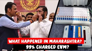 Maharashtra Election Result What happened 99 Charged EVM [upl. by Kcirdahs]