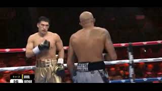 Lyndon Arthur Hurts Dmitry Bivol With Right Hook to Body [upl. by Sarazen]