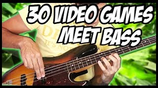 30 Great Video Games Meet Bass [upl. by Imelda]