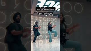 bhangra on inch zora randhawa song viral short [upl. by Eydie534]