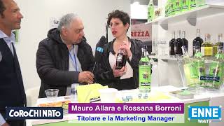 Vinitaly 2023  Verona Fiere  Mauro Allara e Rossana Borroni [upl. by Yrro]