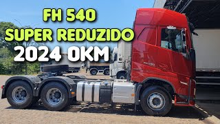 Retirando um Volvo FH 540 zero km na concessionária [upl. by Dolph]