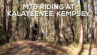 MTB ride at Kalateenee MTB Trails at Kempsey NSW Australia [upl. by Lindsy]