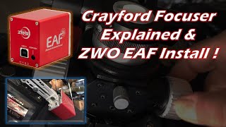 Crayford Focuser Explained  ZWO AEF Focuser Install [upl. by Hebe]