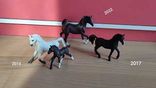 Recenzje modeli14 Konie arabskie schleich collecta [upl. by Yrad189]