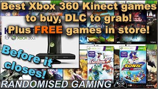 Best Xbox 360 Kinect games to buy retail amp XBLA DLC to grab and free to download games in the store [upl. by Yt]