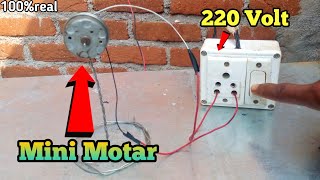 220 Volt Vs Mini Motar😱ll क्या मोटर बच पाएगा🤔l [upl. by Giacamo86]