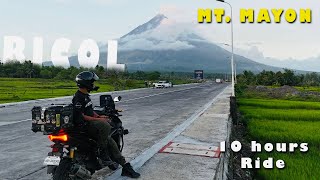 10 Hours Taguig to Bicol Solo Ride 13  Camalig Albay [upl. by Xirdnek]