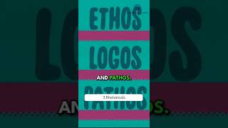 How to use Ethos Logos and Pathos 3 Persuasive Appeals shorts essay english learning study [upl. by Bobby]