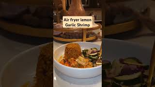 Air fryer lemon garlic shrimp shortsvideo foryou airfryerrecipes lemongarlicshrimp quickdinner [upl. by Opportina451]