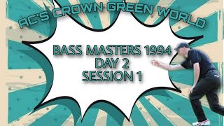 Bass Masters 1994 Day 2 session 1 [upl. by Enaoj927]