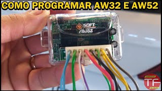 Como programar módulo de vidro elétrico Aw52 de forma correta [upl. by Llednahc252]