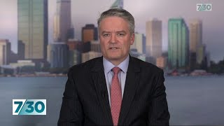 Finance Minister Mathias Cormann discusses the Governments new JobTrainer package  730 [upl. by Zoldi]