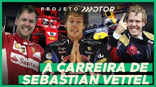 A CARREIRA DE SEBASTIAN VETTEL NA F1 CONTADA EM 8 CAPÍTULOS [upl. by Owain620]