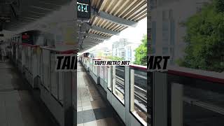 Taipei MRT taiwan backpacker asiantravel travel backpackerlife mrt [upl. by Nawotna]