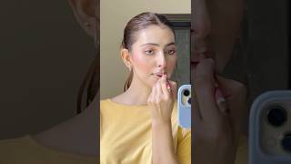 Plump lips  lip fillers  thick liis  moty hont natural makeup tutorial for beginners  lip shades [upl. by Christianna]