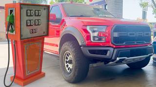 Is the Ford Raptor Good on Gas MPG Testing [upl. by Nura]