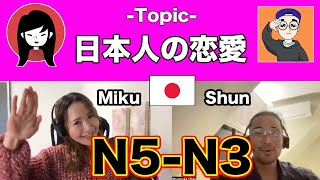 【N5N3】Easy Japanese Conversation with Miku Real Japanese Miku [upl. by Aropizt87]