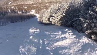 Taking a Run  Upper FIS to Freefall  Smugglers Notch 2012 [upl. by Franny237]