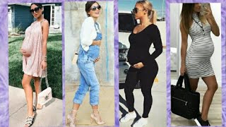 💎OUTFITS PARA EMBARAZADAS ♡ luce tu pancita 🤗 FASHION TENDENCIA [upl. by Bel]