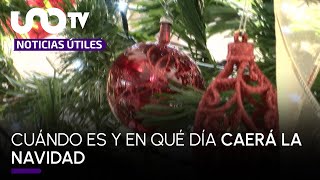 ¿Cuándo es y en qué día caerá la Navidad en 2022 [upl. by Jessey481]