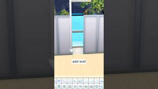 No more AWKWARD spaces in sims 4 sims4ideas sims4shorts sims4 thesims4 [upl. by Tengdin954]