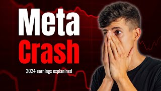 EXPLAINED META STOCK JUST CRASHED [upl. by Apostles]