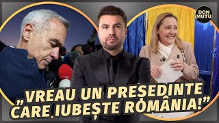 Adrian Mutu A COMENTAT FINALA Calin Georgescu  Elena Lasconi pentru Cotroceni [upl. by Cedar553]