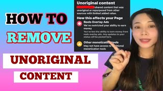 What is Unoriginal Content  How to fix it [upl. by Crystie]